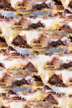 抽象印花华亿平台图片