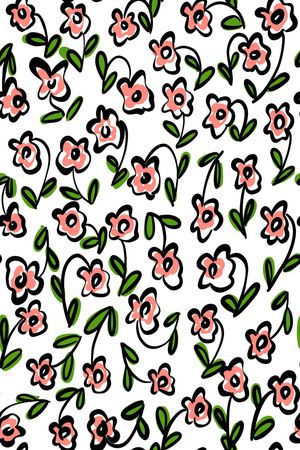 小清新印花华亿平台图片