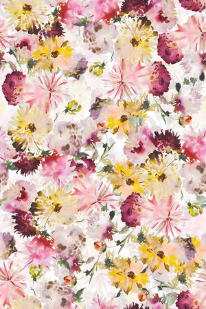 水彩印花华亿平台图片