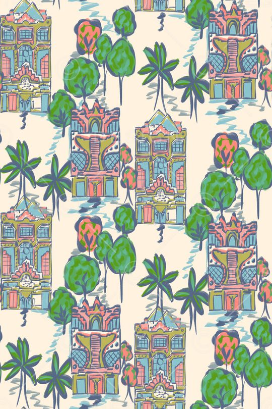 建筑印花华亿平台图片