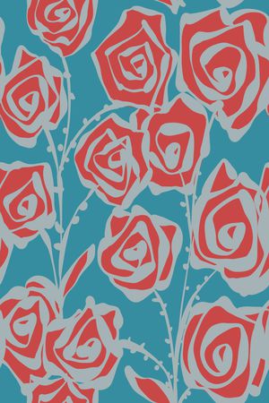 平面花卉印花华亿平台图片