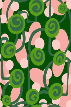 平面花卉印花华亿平台图片