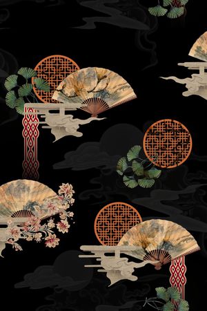 香云纱印花华亿平台图片