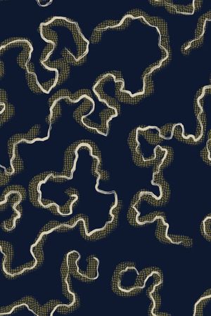 线条印花华亿平台图片