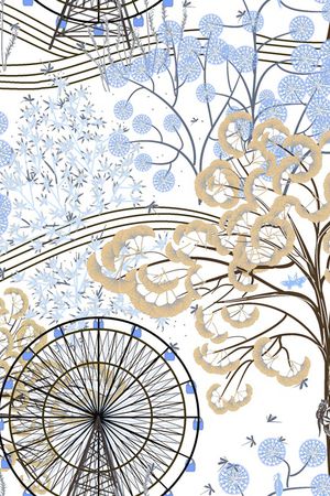 风景印花华亿平台图片