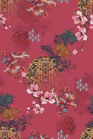 香云纱印花华亿平台图片