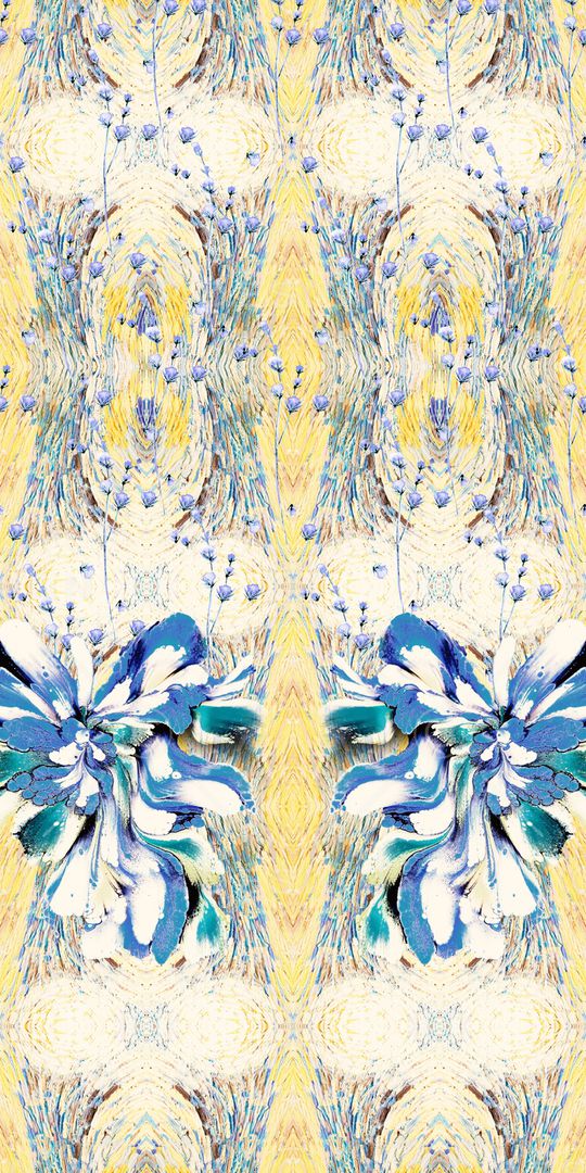 真丝印花华亿平台图片