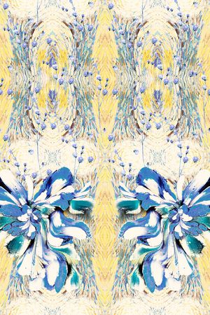 真丝印花华亿平台图片