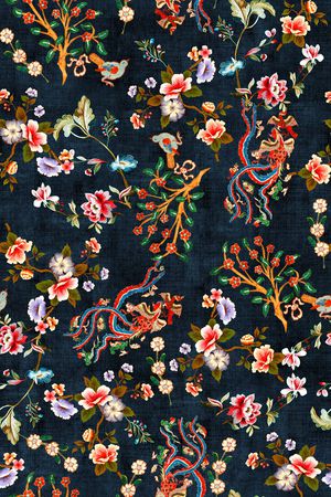 民族风印花华亿平台图片