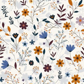 线条花卉印花华亿平台图片