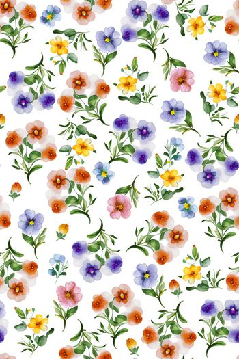 植物印花华亿平台图片