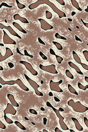 抽象印花华亿平台图片