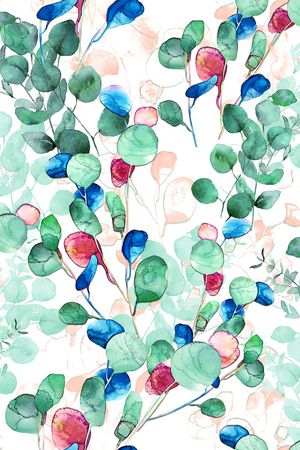 真丝印花华亿平台图片