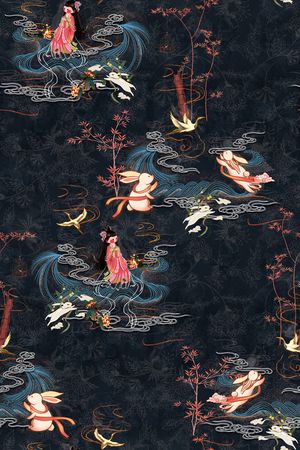 香云纱印花华亿平台图片