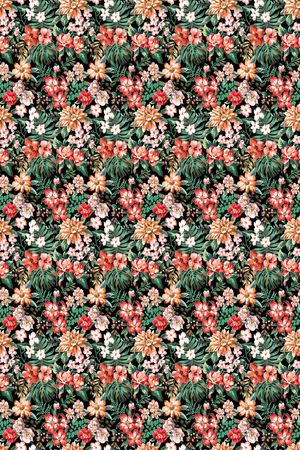 真丝印花华亿平台图片