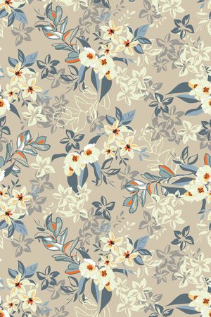 绿植树叶印花华亿平台图片