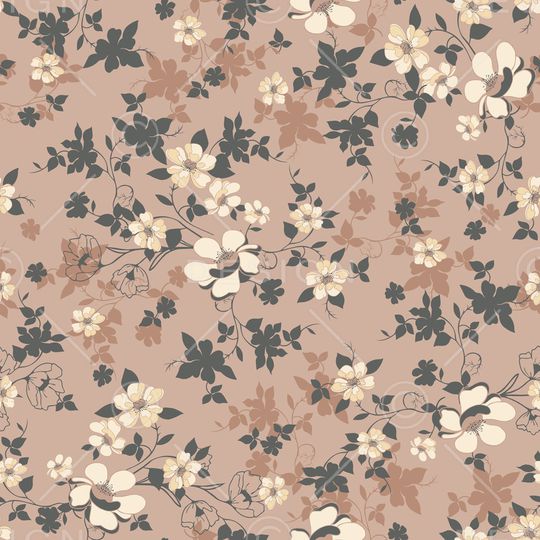 绿植树叶印花华亿平台图片