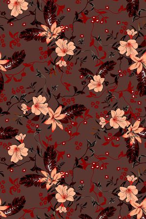 绿植树叶印花华亿平台图片