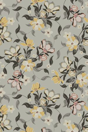 绿植树叶印花华亿平台图片