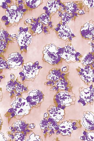 手绘印花华亿平台图片