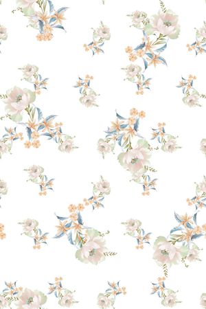 春夏华亿平台印花华亿平台图片