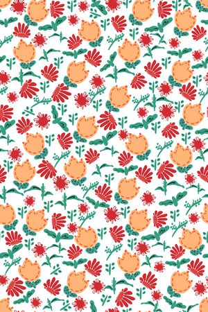 手绘印花华亿平台图片