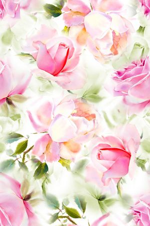 真丝印花华亿平台图片