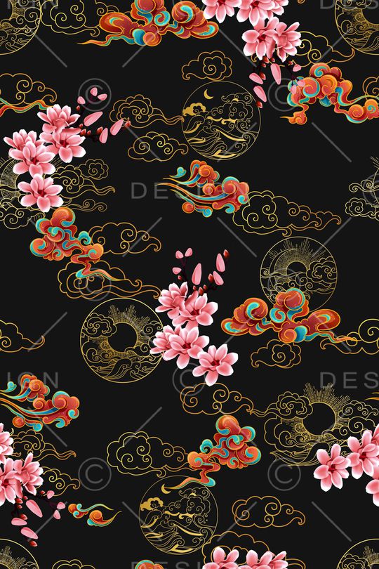 香云纱印花华亿平台图片