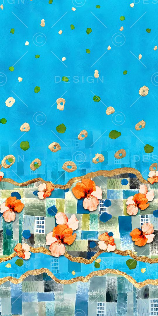 真丝印花华亿平台图片