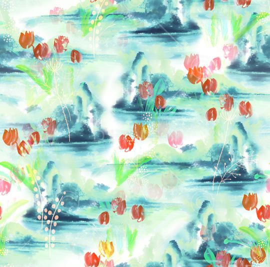 女装印花华亿平台图片