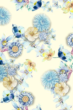 手绘印花华亿平台图片