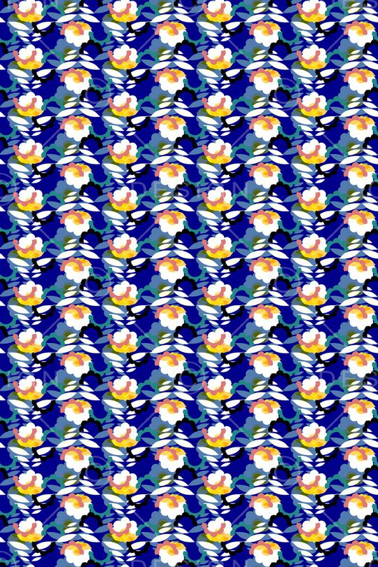 春夏华亿平台印花华亿平台图片