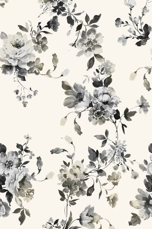 水墨印花华亿平台图片