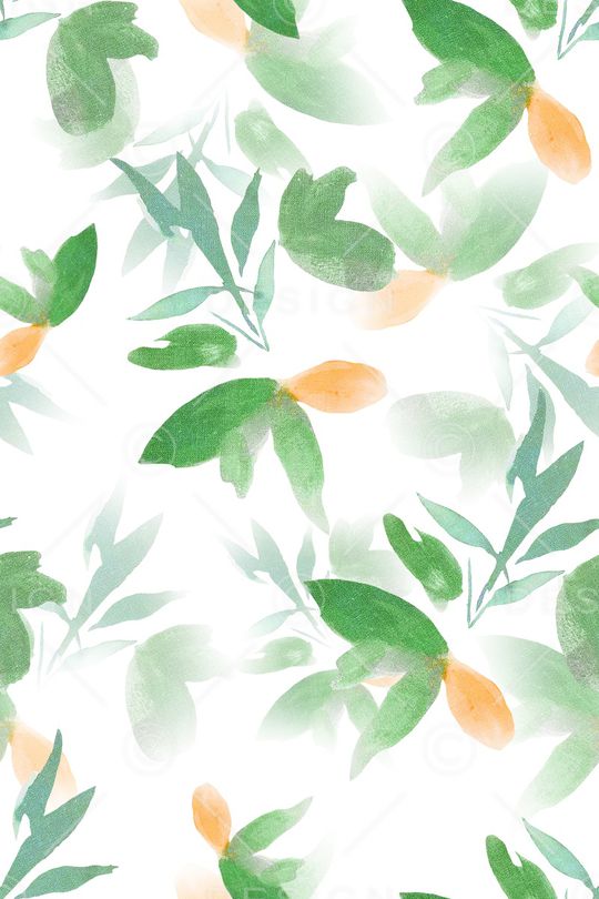 绿植树叶印花华亿平台图片