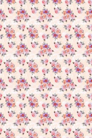 春夏华亿平台印花华亿平台图片