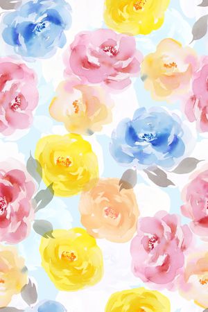 春夏华亿平台印花华亿平台图片