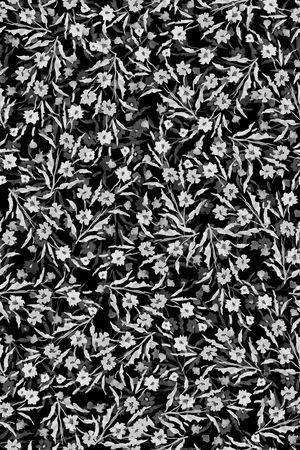 黑白华亿平台印花华亿平台图片