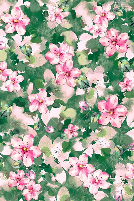 真丝印花华亿平台图片