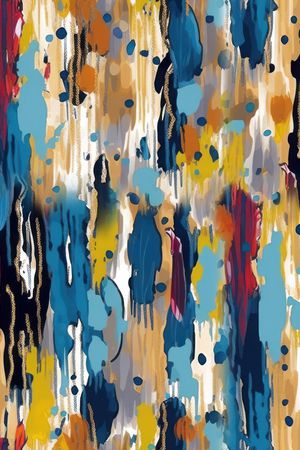 抽象印花华亿平台图片