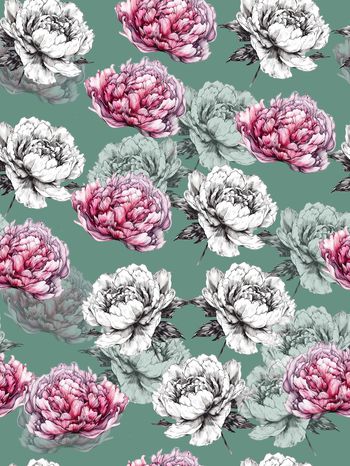 红花印花华亿平台图片