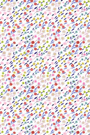 小清新印花华亿平台图片