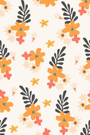 小清新印花华亿平台图片