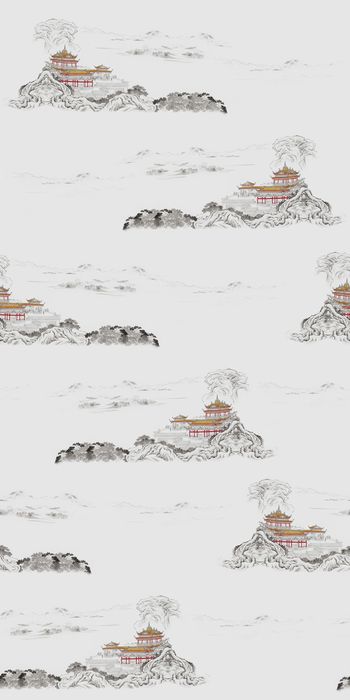 中国风印花华亿平台图片