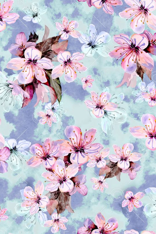 真丝印花华亿平台图片