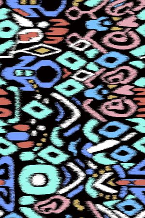 抽象印花华亿平台图片