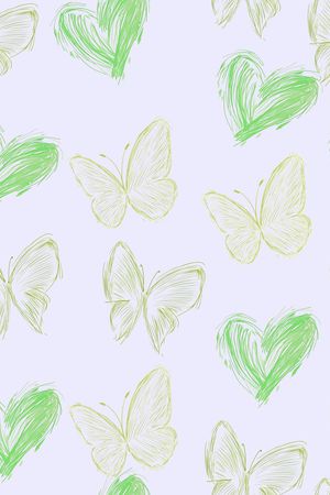 蝴蝶印花华亿平台图片