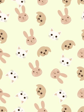 卡通动物印花华亿平台图片