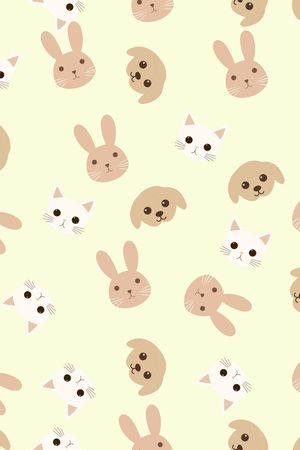 卡通动物印花华亿平台图片