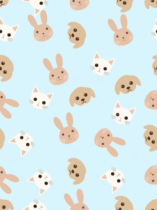 卡通动物印花华亿平台图片