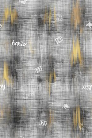 抽象男装印花华亿平台图片